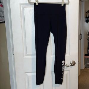 EUC Pure Barre x Lululemon High-waisted Wunder Under